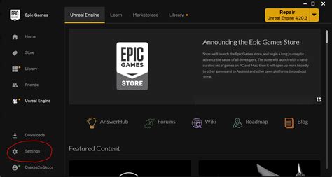 epic games launcher account